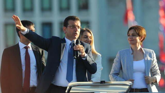 Imamoglu und Kaftancioglu