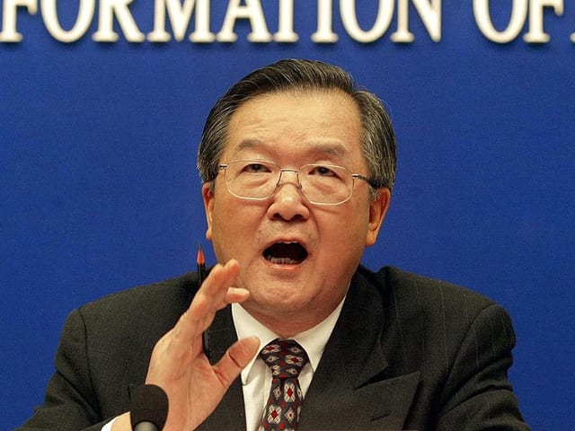 Gesundheitsminister Zhang Wenkang