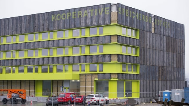 The storage library in Büron, Lucerne.