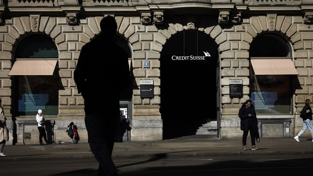 Credit Suisse Hauptsitz am Paradeplatz in Zürich