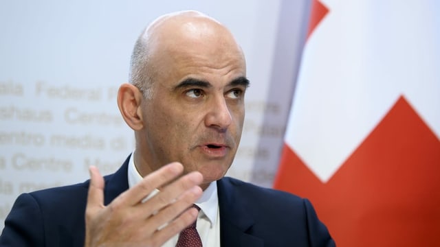 Federal Councilor Alain Berset