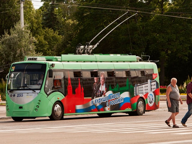 Bus in Stadt