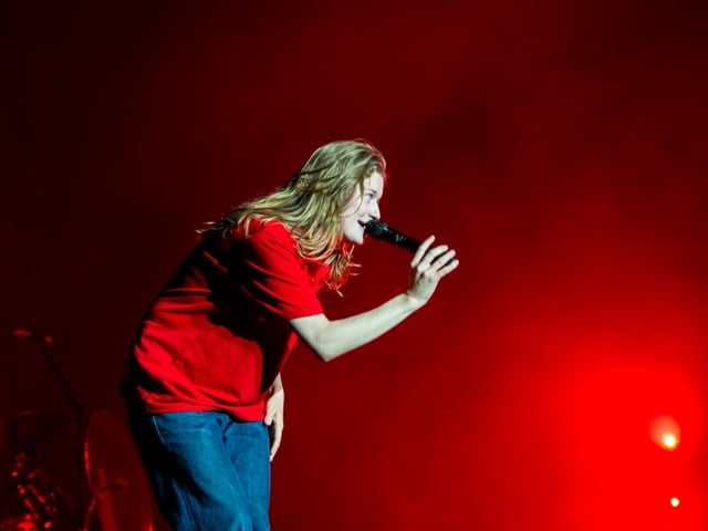 Girl in Red auf der Sitterbühne.