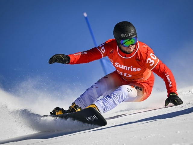 An einem guten Tag kann es auch für den Bündner ganz nach vorne reichen. In diesem Winter hat er einen Sieg (Parallel-Slalom) und einen 2. Platz (Parallel-Riesenslalom) auf dem Konto.