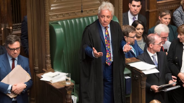 Bercow im britischen Unterhaus