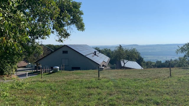 Blick über den Hof