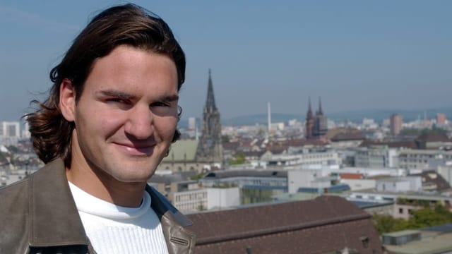 Federer auf Dach