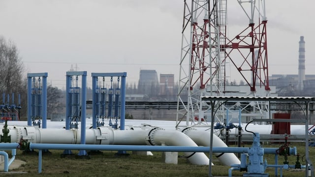 Die Pipeline «Druschba» in Weissrussland.