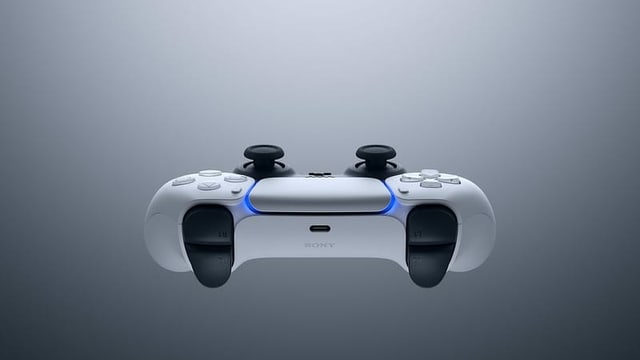 A DualSense controller from the Playstation 5