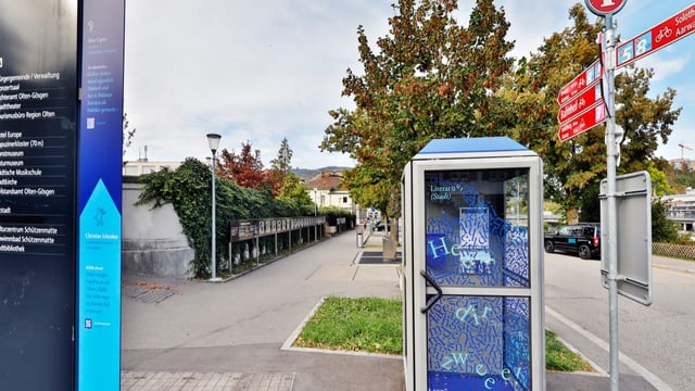 Schweizer Schriftstellerweg und Rätselkabine