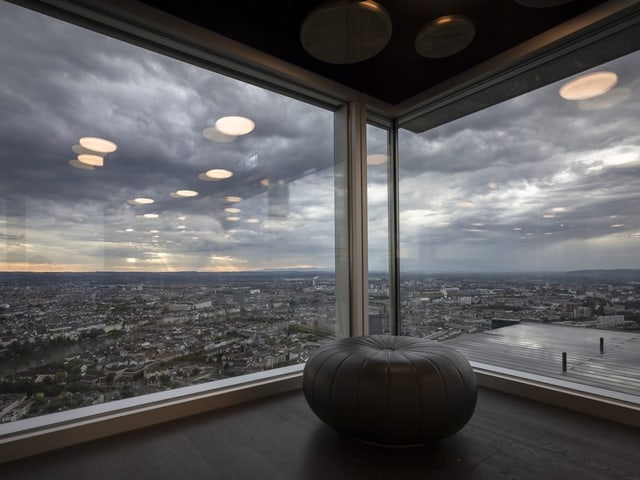 Blick aus dem Roche-Turm