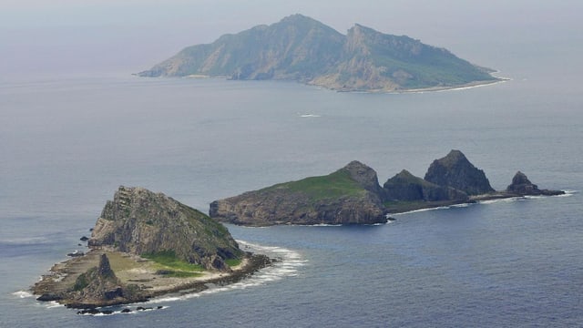 Die Inseln im Ostchinesichen Meer