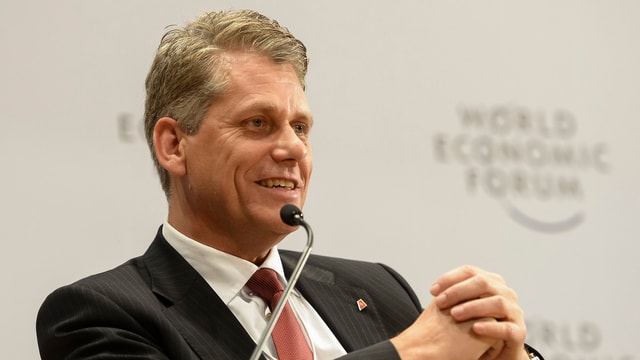 Harry Hohmeister auf dem Podium