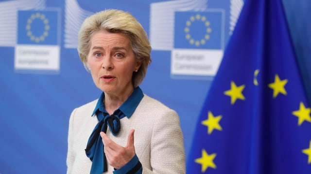 Kommissionspräsidentin Ursula von der LEyen