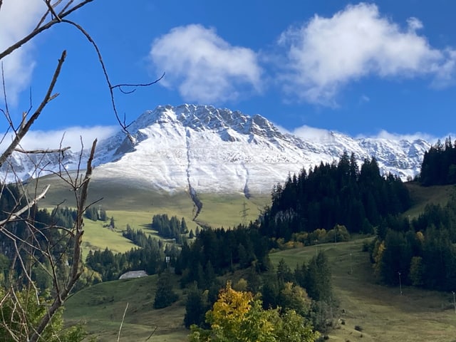 Frisch verschneite Kaiseregg