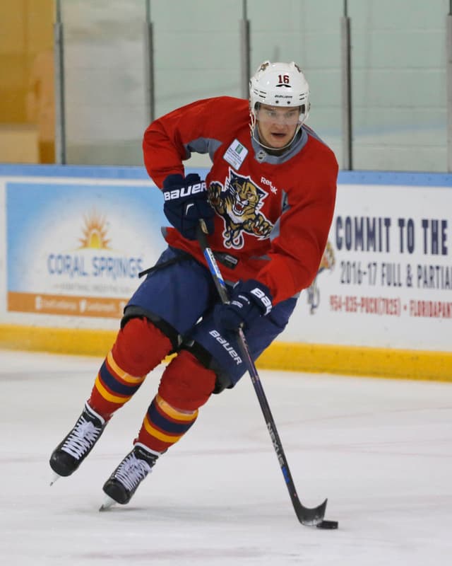 Barkov im Dress der Florida Panthers.