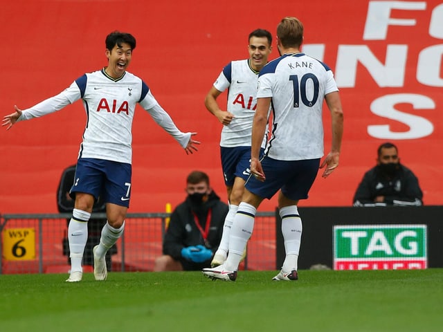 Heung-min Son from Tottenham and Harry Kane.