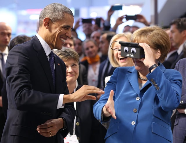 Obama und Merkel