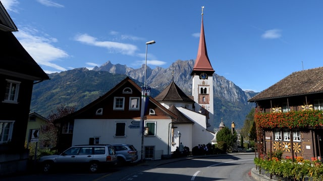 Eine Dorfkirche 