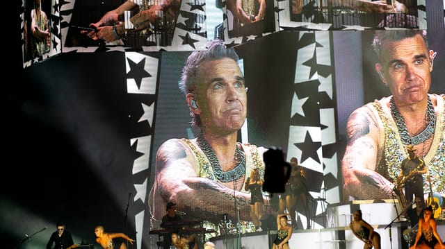 Robbie Williams am Zürich Openair 2023