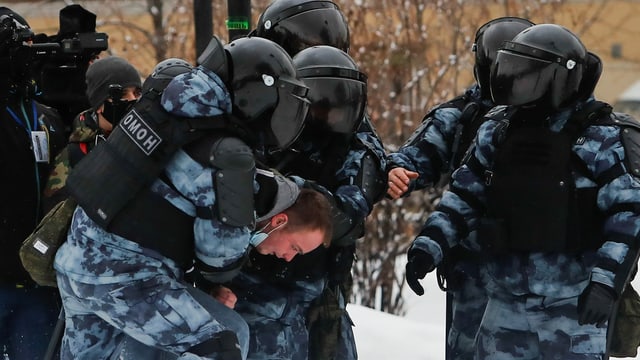 Arrest in Moscow