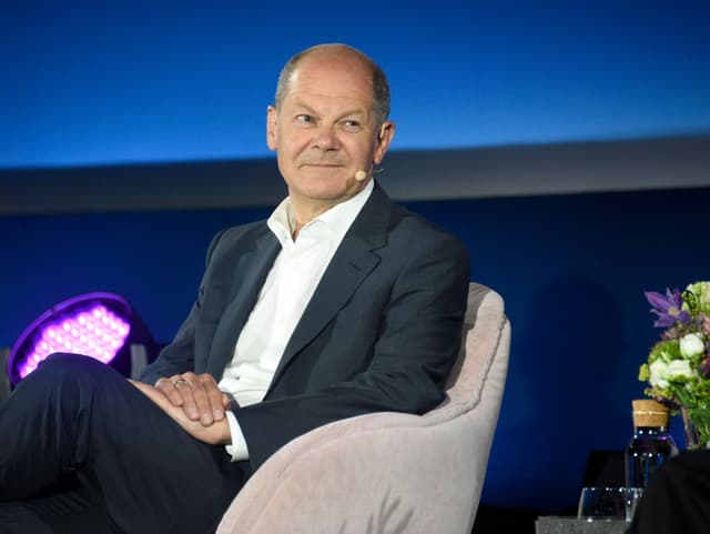 Olaf Scholz.