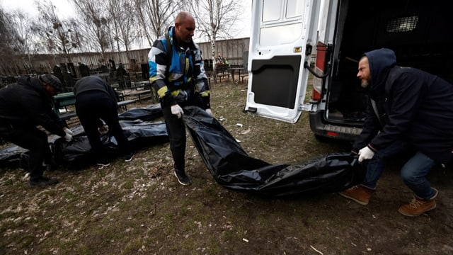 Ukrainischer Soldat dokumentiert. 