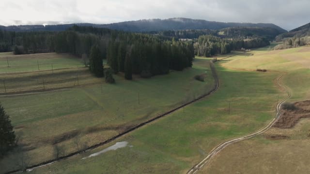 Hügel im Jura