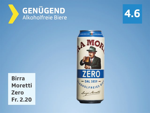 Birra Moretti Zero