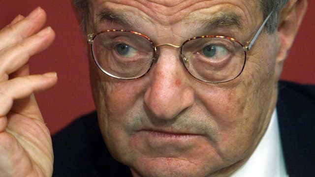 Soros mit Brille.