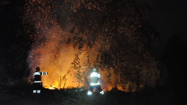 Feuer in Oberbuchsiten