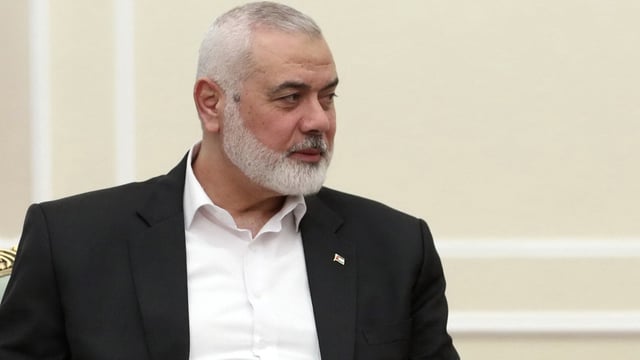 Ismail Hanija am 30. Juli 2024 beim Besuch im Iran.