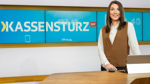 Bettina Ramseier im Kassensturz Studio