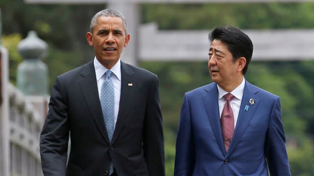 Obama und Abe