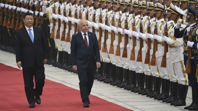 Bundesrat Maurer in China