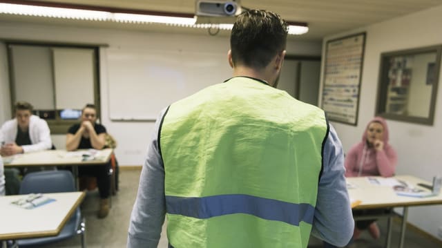 Verkehrskundeunterricht in Zürich