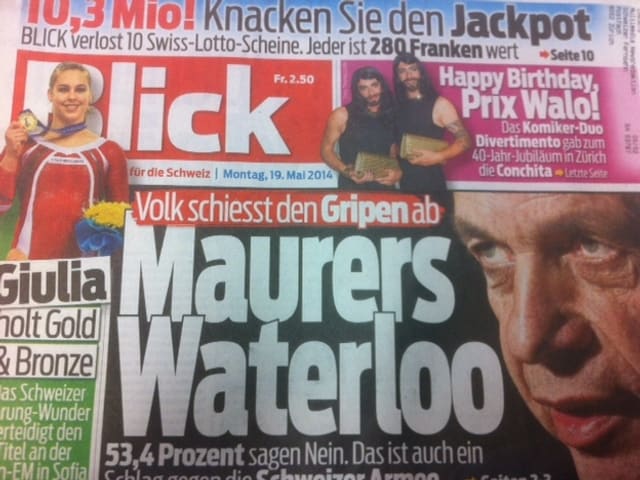 Titelblatt vom Blick