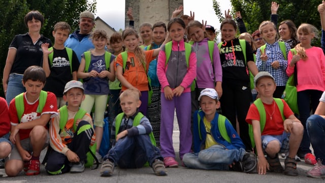 Kinder aus Tschernobyl auf Besuch in der Schweiz