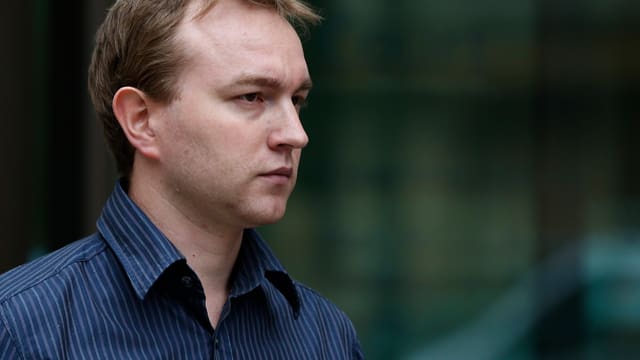 Tom Hayes nach einem Termin am Westminster Magistrates Court am 20. Juni 2013.