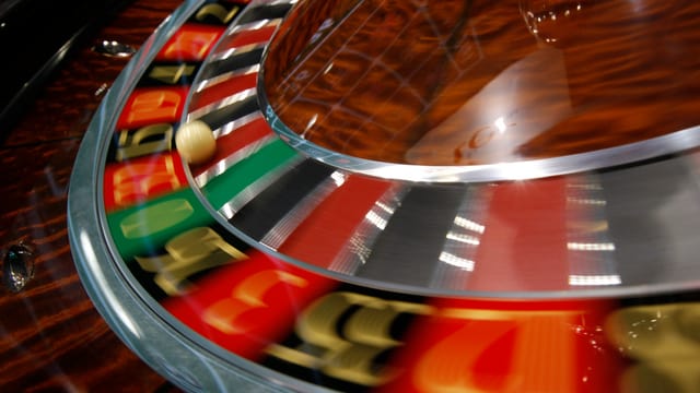 Roulette-Spiel.