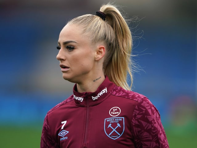 Alisha Lehmann will play for Everton until the end of the season. 