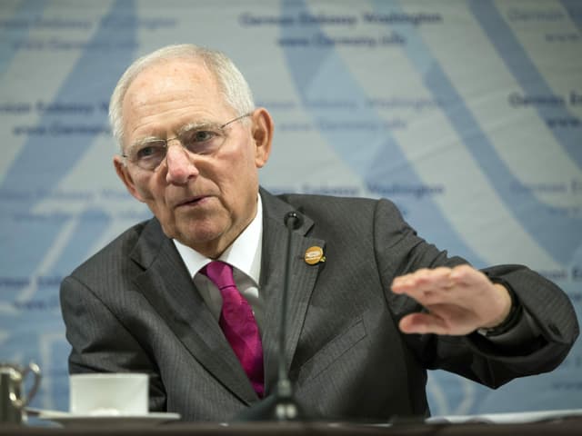 Wolfgang Schäuble.