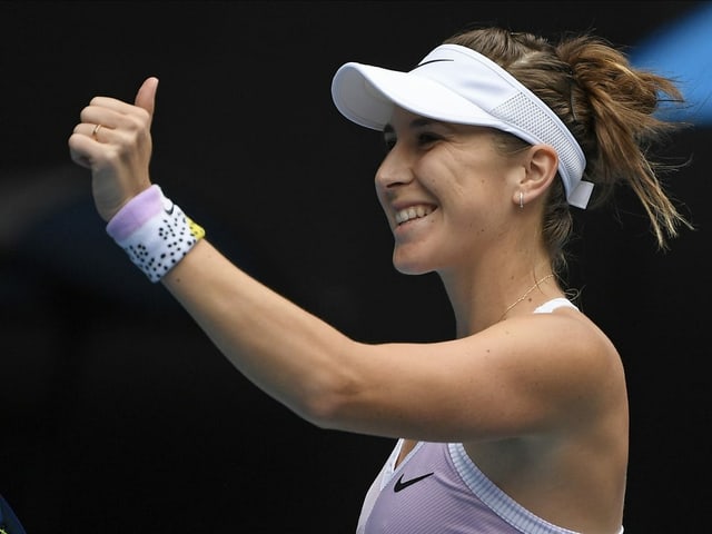 3 Wochen Vor Start Zum Major Bencic Macht Den Anfang Tennis Cracks Treffen In Melbourne Ein Sport Srf