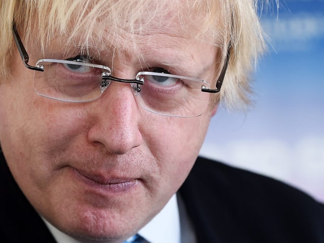 Der konservative Bürgermeister von London, Boris Johnson. 