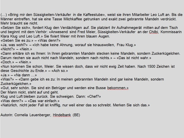 Text auf grauem Hintergrund.