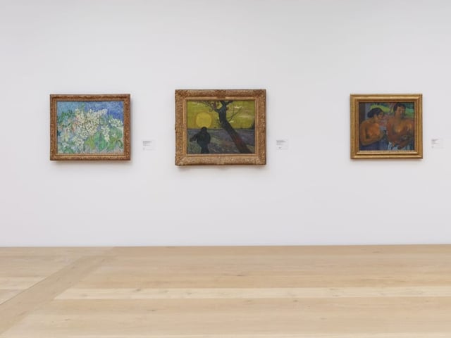 Drei Bilder aus der Sammlung E. G. Bührle im Kunsthaus Zürich