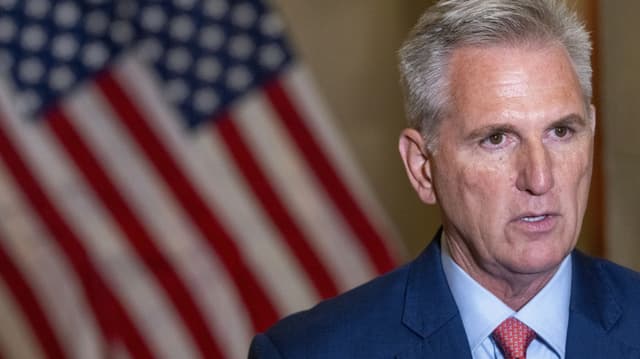 Kevin McCarthy ist Mehrheits-Anführer der Republikaner. 