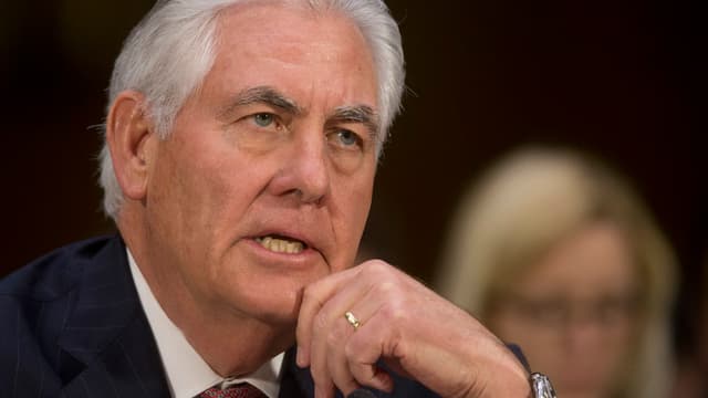 Der designierte US-Aussenminister Rex Tillerson bezieht Stellung.