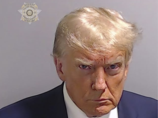 Mugshot von Trump.