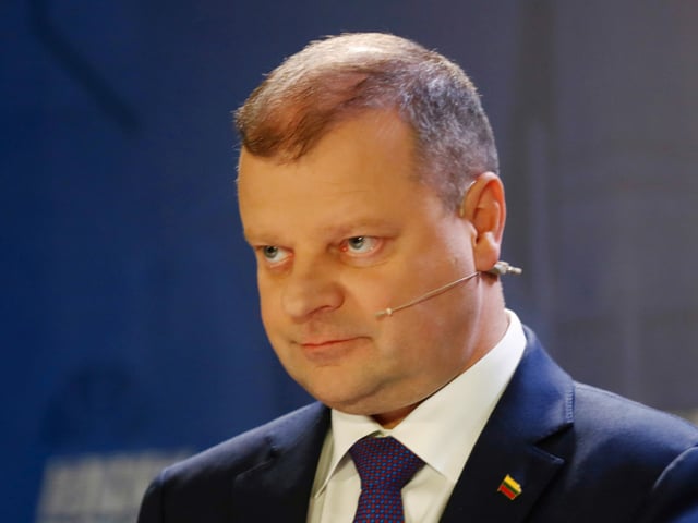 Skvernelis von nahem.